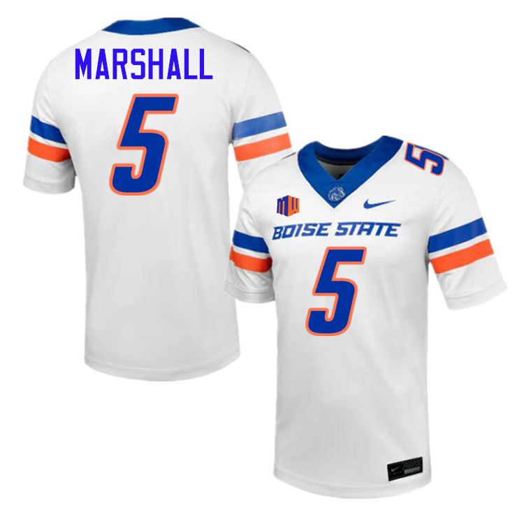 Chris Marshall Jersey, Boise State Broncos College Football Jersey College Uniforms-White  Chris Marshall Jersey, Boise State Broncos College Football Jersey College Uniforms-White